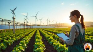 Moderne Landwirtschaft mit nachhaltigen Anbaumethoden und Bewässerungssystemen zur Anpassung an den Klimawandel - www.myrty.eu